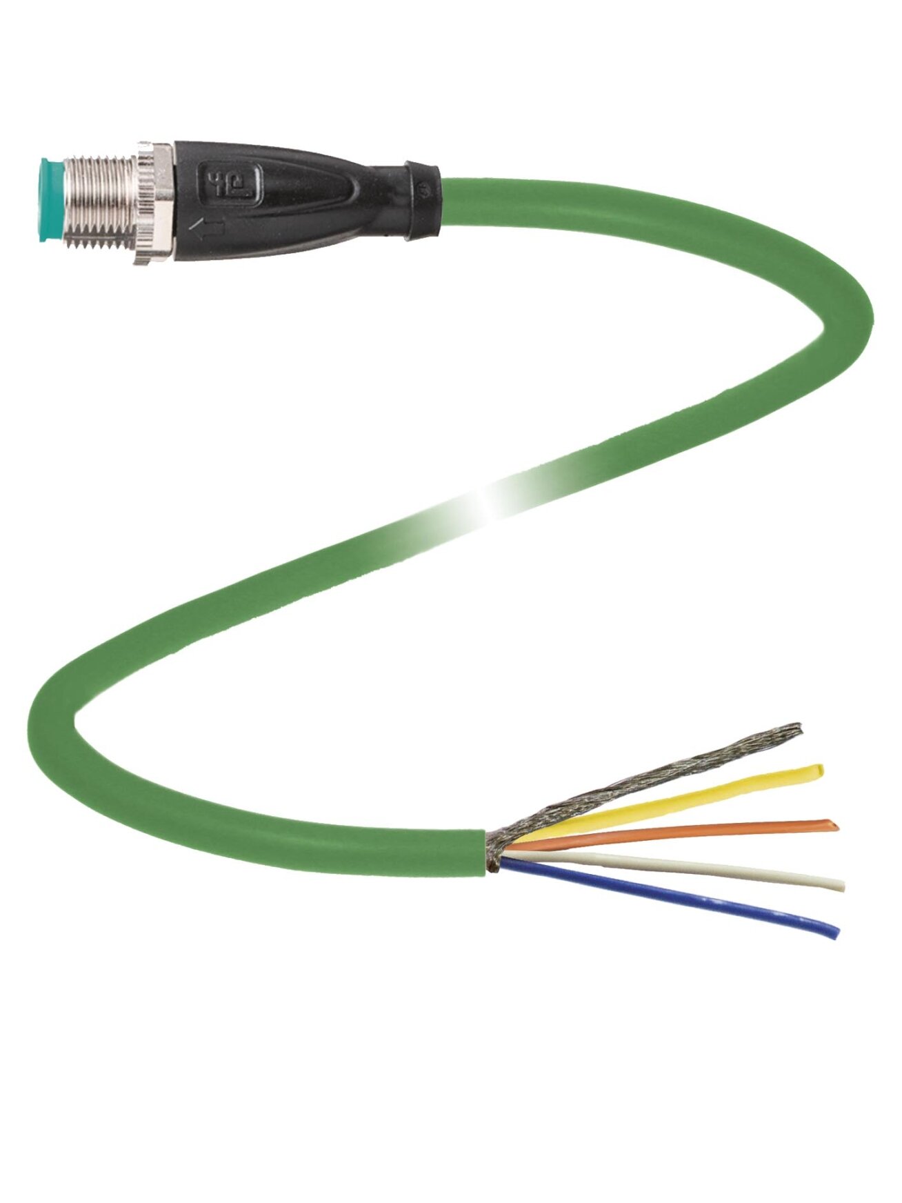 Pepperl+Fuchs V1SD-G-GN10M-PUR-E1S (70137367) Male cordset