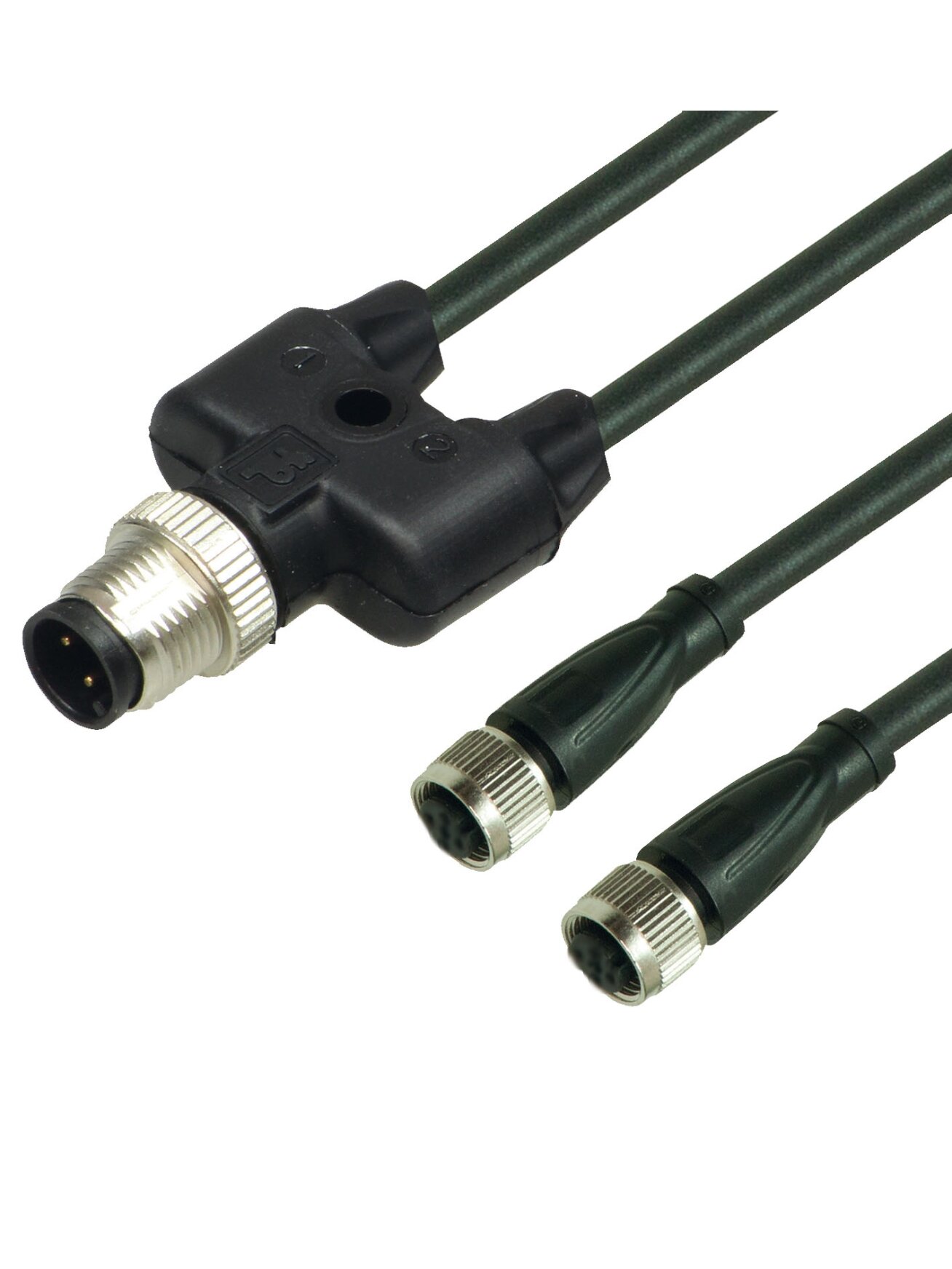 Pepperl+Fuchs V3-GM-BK1M-PUR-U-T-V1-G (275520) Y-splitter cordset Pepperl+Fuchs V3-GM-BK1M-PUR-U-T-V1-G (275520) Y-splitter cordset