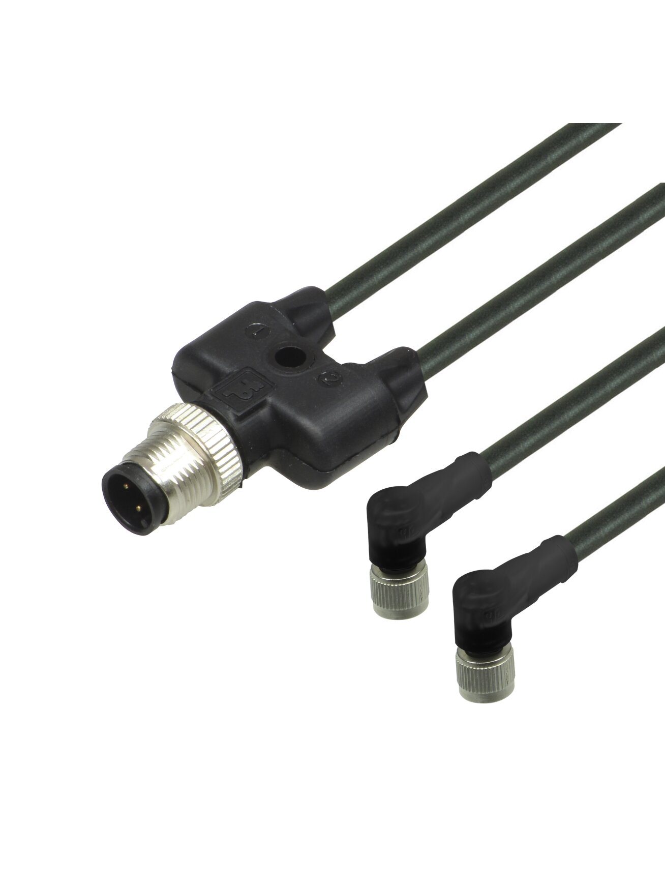 Pepperl+Fuchs V3-WM-BK0,6M-PUR-U-T-V1-G (299241) Y-splitter cordset Pepperl+Fuchs V3-WM-BK0,6M-PUR-U-T-V1-G (299241) Y-splitter cordset