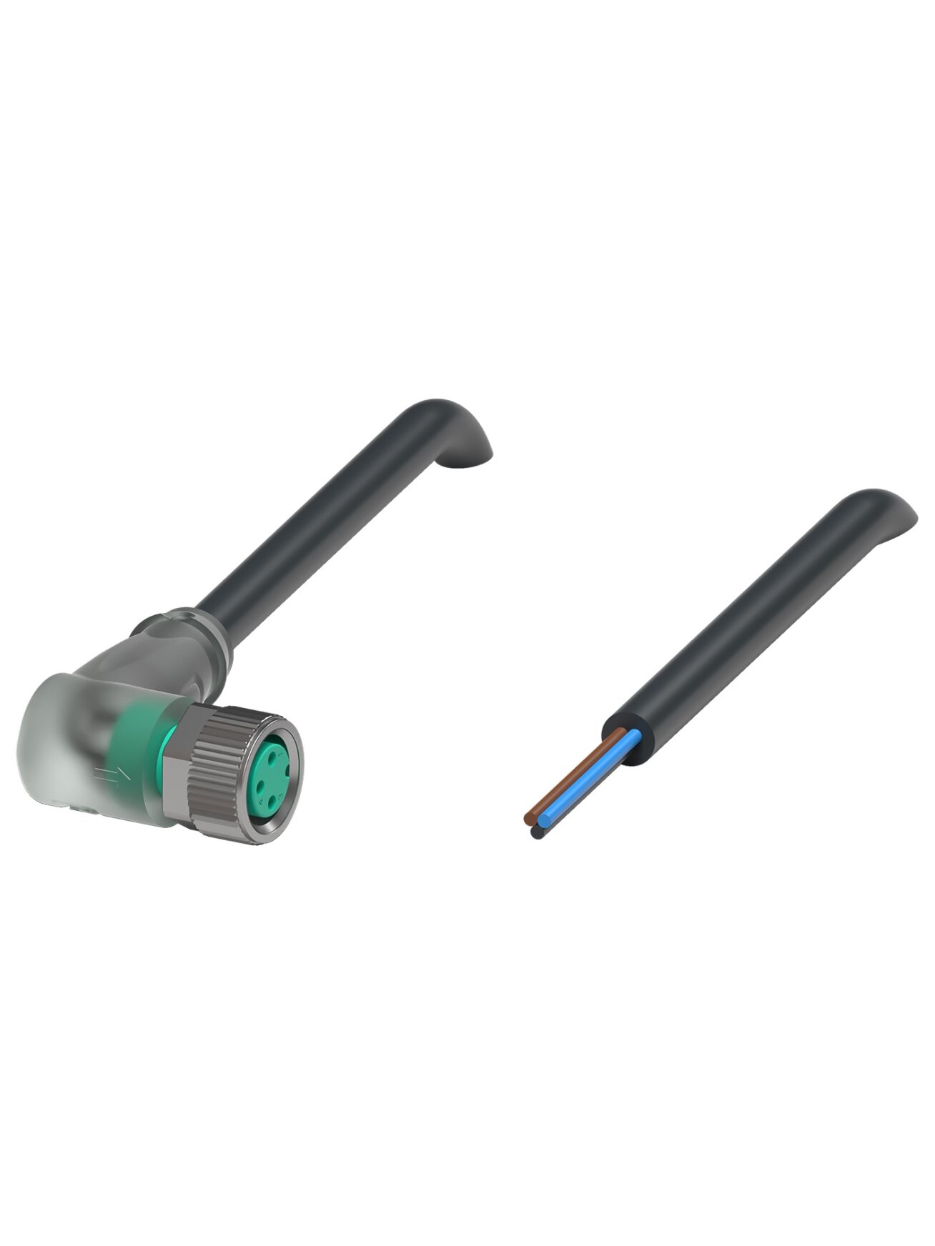 Pepperl+Fuchs V3-WM-E2-BK2M-PVC-U (240802-0004) Cable socket