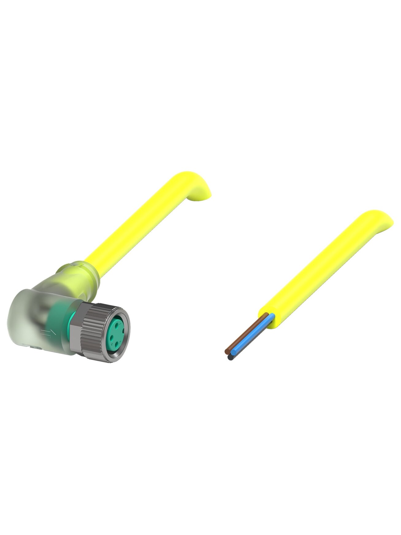 Pepperl+Fuchs V3-WM-E2-YE2M-PVC-U (456518) Cable socket Pepperl+Fuchs V3-WM-E2-YE2M-PVC-U (456518) Cable socket