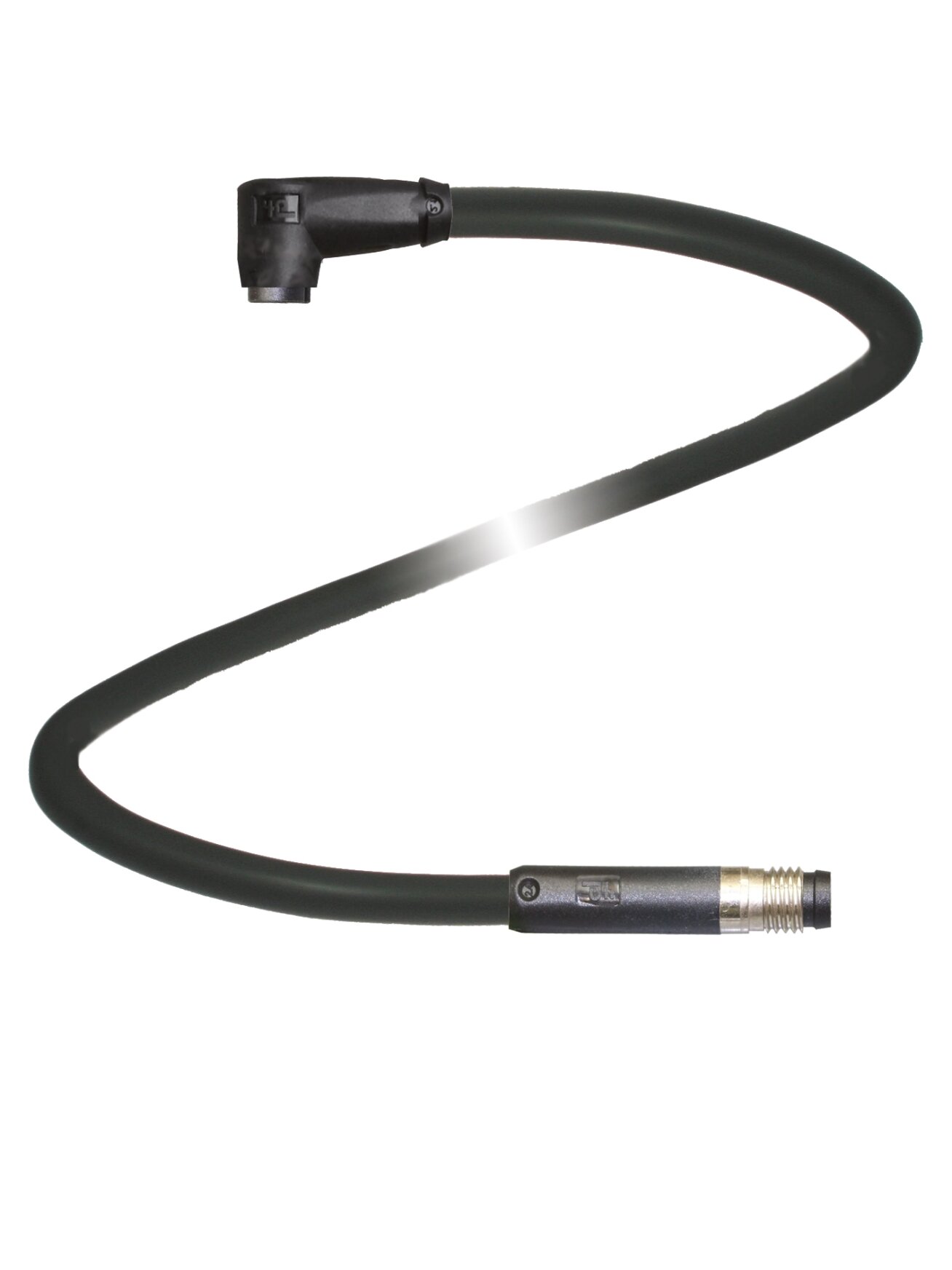Pepperl+Fuchs V3-WR-BK1M-PUR-U-V3-GR (70182801) Female cordset Pepperl+Fuchs V3-WR-BK1M-PUR-U-V3-GR (70182801) Female cordset