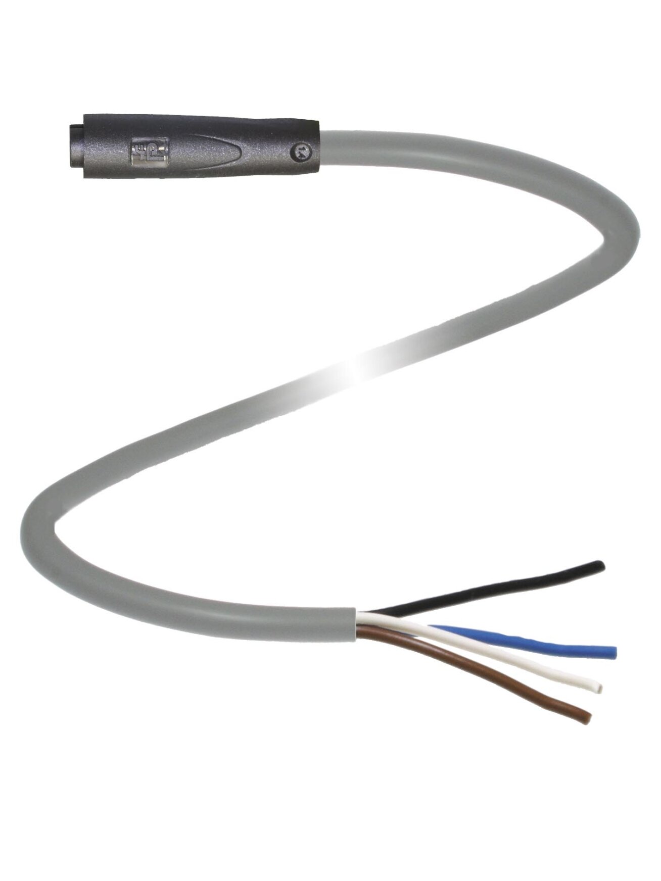 Pepperl+Fuchs V31-GR-2M-PUR (317136) M8 snap-in cordset without LED/shielding