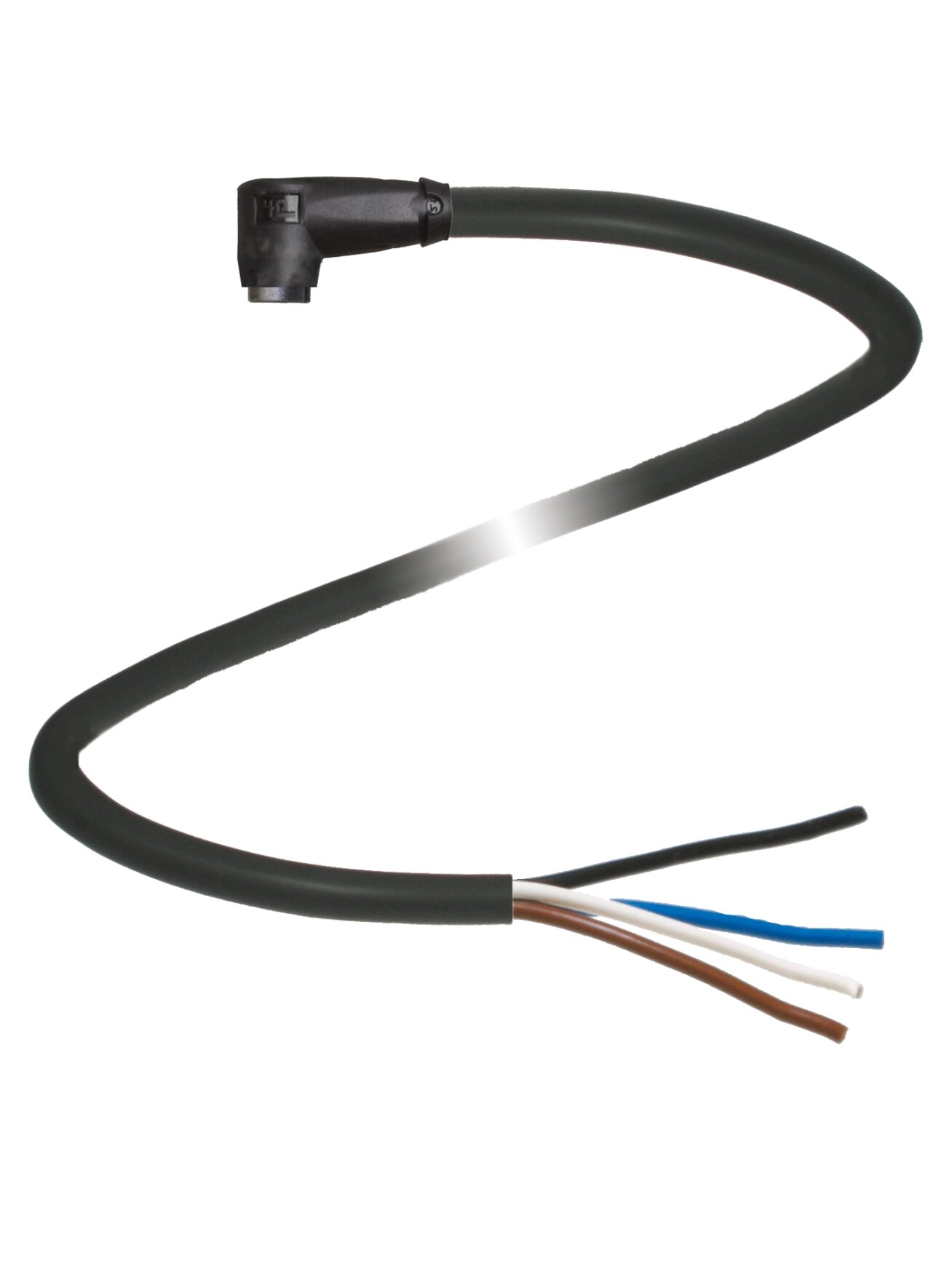 Pepperl+Fuchs V31-WR-BK3M-PUR-U (70182798) Female cordset