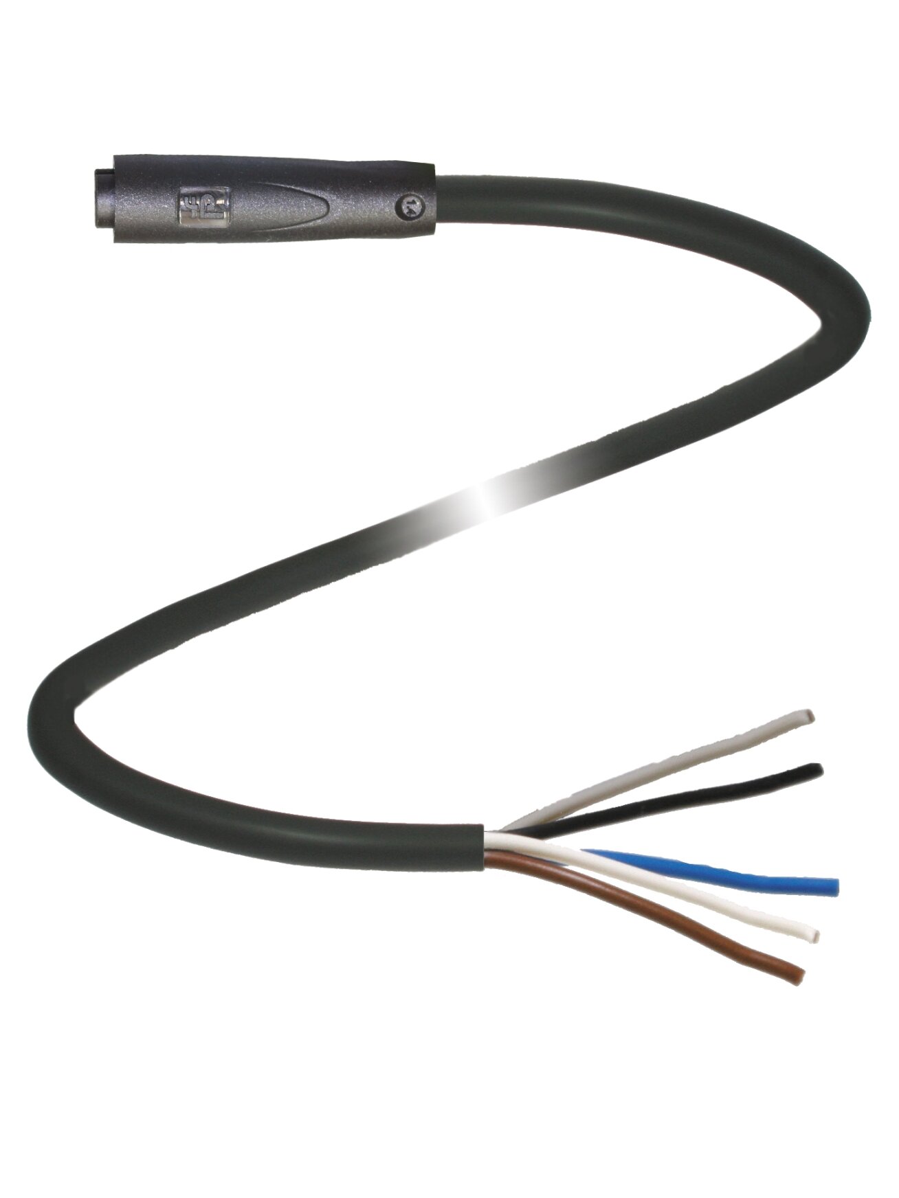 Pepperl+Fuchs V311-GR-BK1M-PUR-U (70127484-100002) M8 snap-in cordset without LED/shielding Pepperl+Fuchs V311-GR-BK1M-PUR-U (70127484-100002) M8 snap-in cordset without LED/shielding