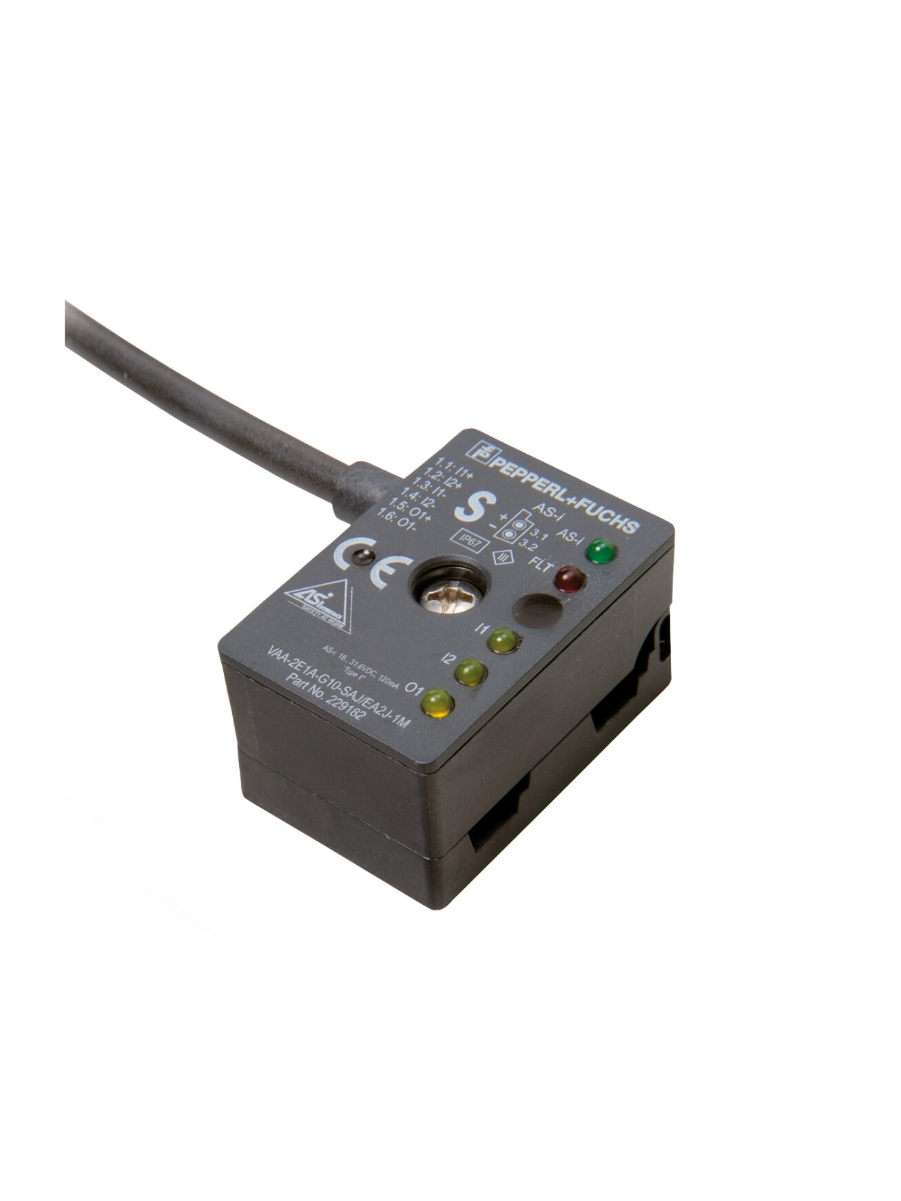 Pepperl+Fuchs VAA-2E1A-G10-SAJ/EA2J-2M-V1-G (264991) AS-Interface safety module