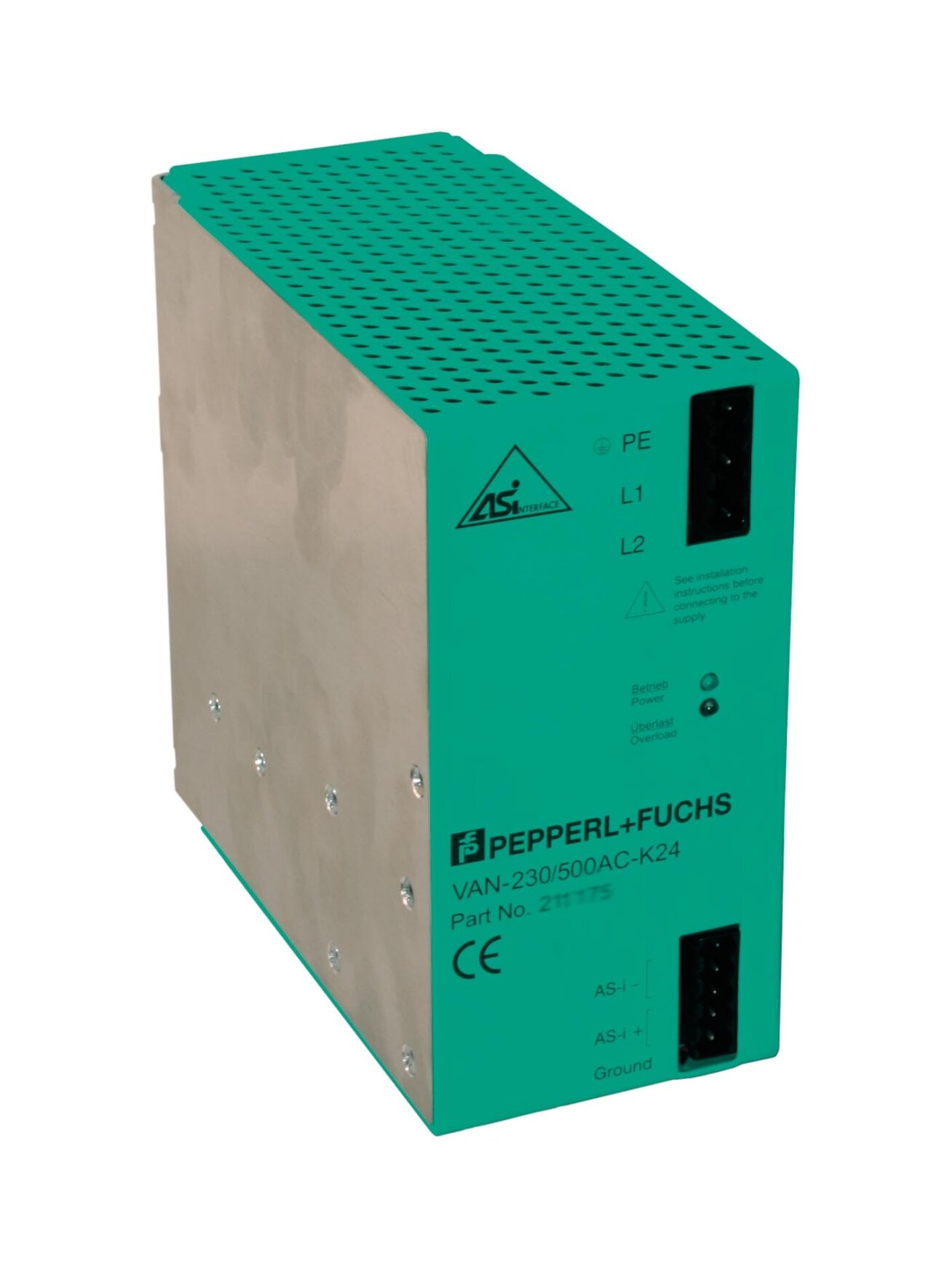 Pepperl+Fuchs VAN-230/500AC-K24 (211634) AS-i power supply