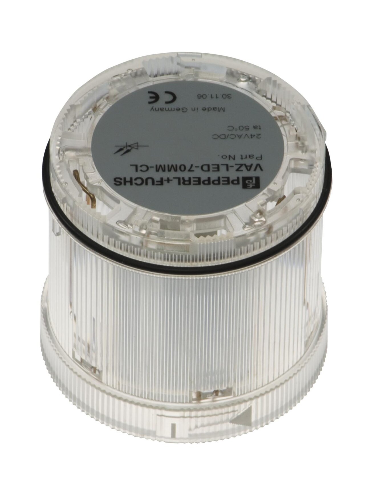 Pepperl+Fuchs VAZ-LED-70MM-CL (196237) Clear LED beacon
