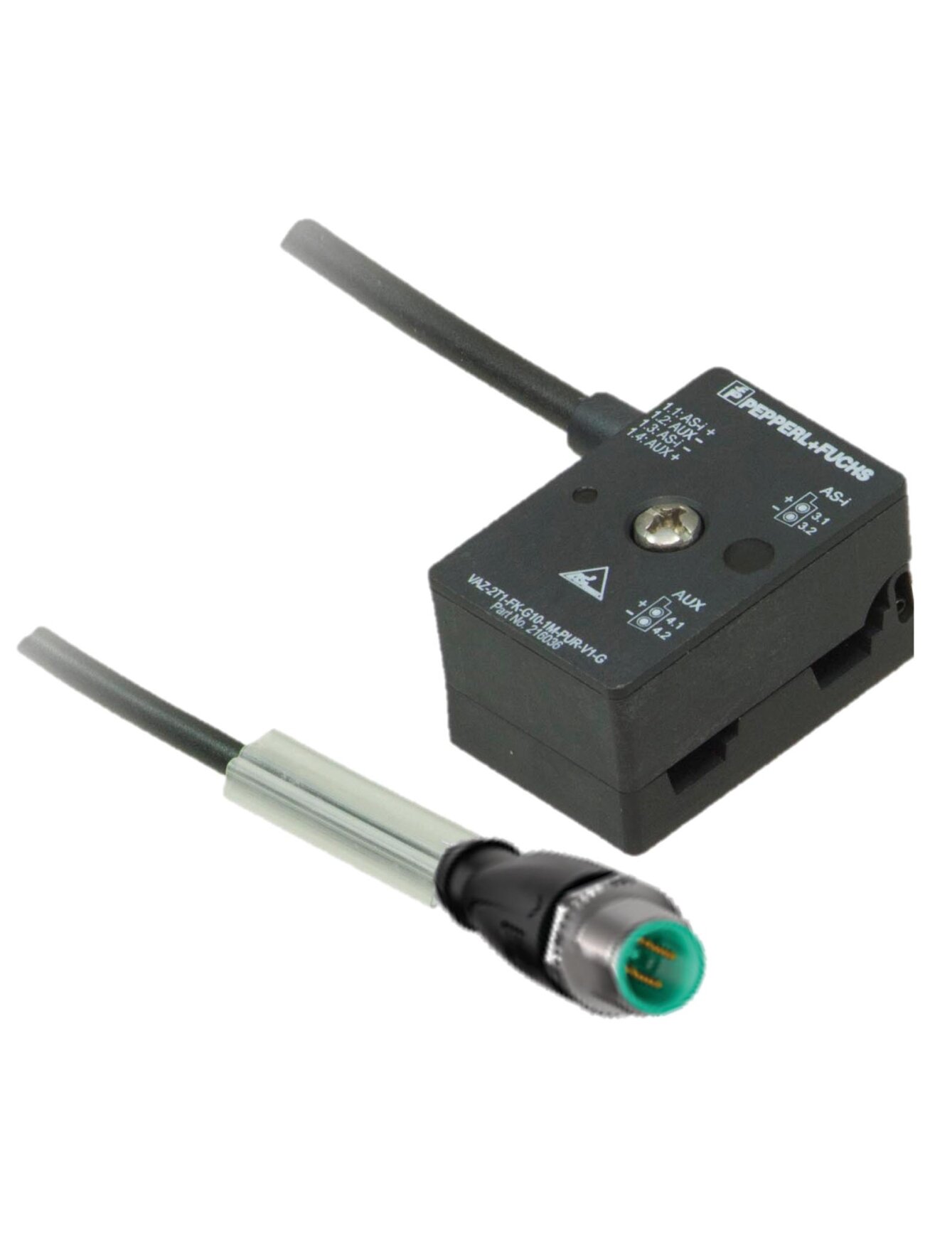 Pepperl+Fuchs VAZ-T1-FK-G10-1M-PUR-V1S-G (70192057) G10 passive splitter Pepperl+Fuchs VAZ-T1-FK-G10-1M-PUR-V1S-G (70192057) G10 passive splitter