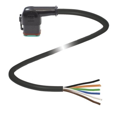 Pepperl+Fuchs DT6S-W-BK6M-PUR-O1 (70167545) Kabelis su lizdine jungtimi
