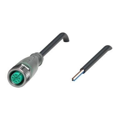 Pepperl+Fuchs V1-G-A2-BK10M-PUR-U (217485) Kabelio lizdas