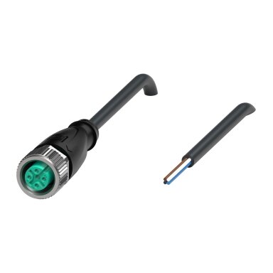 Pepperl+Fuchs V1-G-BK10M-PUR-R1 (295360) Kabelis su lizdine jungtimi