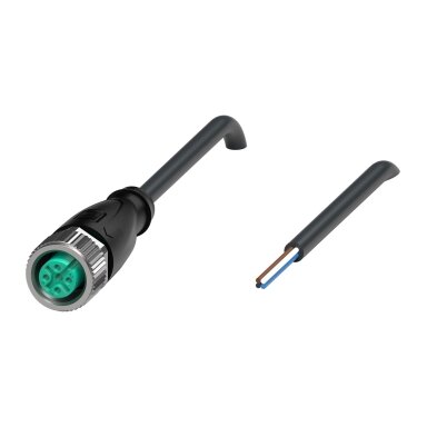 Pepperl+Fuchs V1-G-BK3M-PUR-A (239998-100047) Kabelio lizdas
