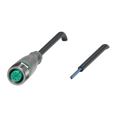 Pepperl+Fuchs V1-G-E2-BK5M-PUR-U (240201) Kabelio lizdas