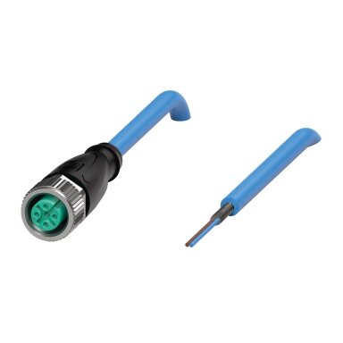 Pepperl+Fuchs V1-G-N-15M-PUR-N4S (70168040) Kabelis su lizdine jungtimi Pepperl+Fuchs V1-G-N-15M-PUR-N4S (70168040) Kabelis su lizdine jungtimi