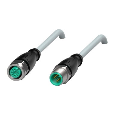 Pepperl+Fuchs V1-GV4A-1M-PVC-V1-GV4A (240791-0002) Jungiamasis kabelis