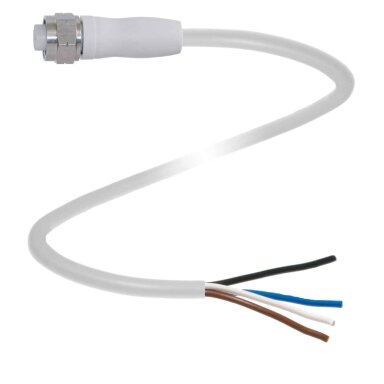 Pepperl+Fuchs V1-GV4A-5M-PP-W1 (294459) Kabelis su lizdine jungtimi