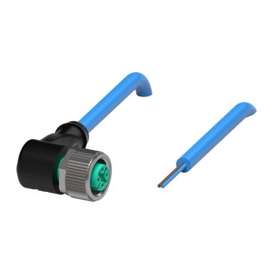 Pepperl+Fuchs V1-W-N-45M-PUR (206182) Kabelio lizdas
