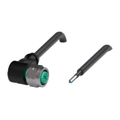 Pepperl+Fuchs V1-WV4A-BK5M-PUR-U/ABG (70142171-100007) Kabelis su prisukama M12 jungtimi