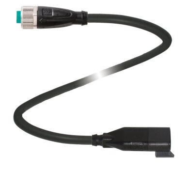 Pepperl+Fuchs V11-G-BK0,15M-PUR-O1-DT3P-G (297551) Ilginamasis kabelis
