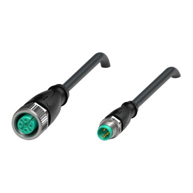 Pepperl+Fuchs V11-G-BK0,6M-PUR-U-V3-GM (240795-100000) Jungiamasis kabelis