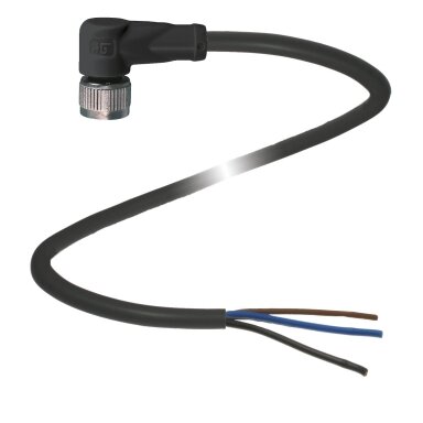 Pepperl+Fuchs V11-W-BK6,7M-PUR-O1-Y290688 (290688) Kabelis su lizdine jungtimi