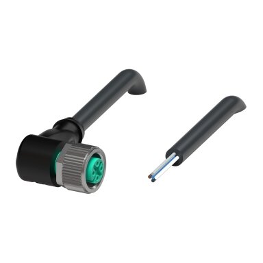 Pepperl+Fuchs V15-W-BK10M-PUR-U/0,75 (239999-0028) Kabelio lizdas