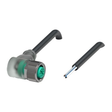 Pepperl+Fuchs V15-W-E8W-BK20M-PUR-A (70131568) Kabelis su lizdine jungtimi