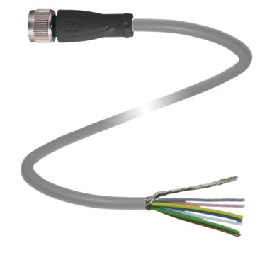 Pepperl+Fuchs V19-G-8,6M-PUR-ABG-Y292284 (292284) Kabelis su lizdine jungtimi