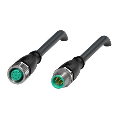 Pepperl+Fuchs V19-G-BK3M-PUR-U/ABG-V19-G (241467) Jungiamasis kabelis