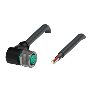 Pepperl+Fuchs V19-W-BK5M-PUR-U/ABG (456513) Kabelio lizdas
