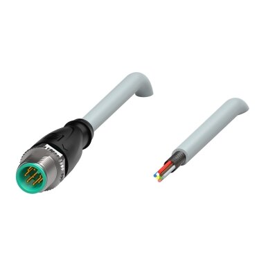 Pepperl+Fuchs V19S-G-2M-PUR-ABG (242917) Kabelio kištukas