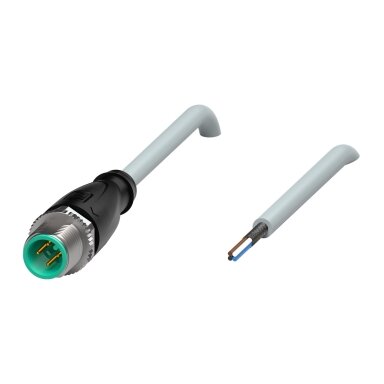 Pepperl+Fuchs V1S-G-15M-PUR-ABG (70142171-100001) Kabelis su prisukama M12 jungtimi