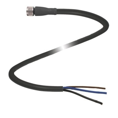 Pepperl+Fuchs V3-GM-BK5M-PUR-Y70100963 (70100963) Kabelis su lizdine jungtimi