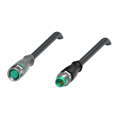 Pepperl+Fuchs V3-GM-E2-BK0,6M-PUR-U-V3-GM (240818-0001) Jungiamasis kabelis