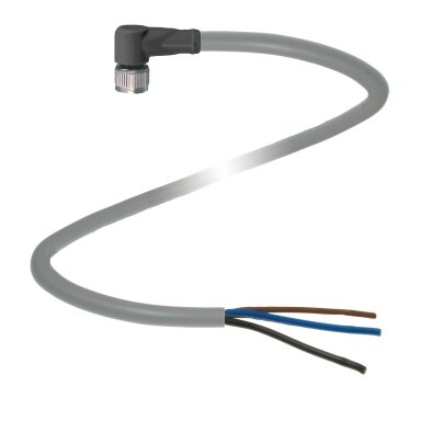 Pepperl+Fuchs V3-WM-5M-PVC-Y255262 (255262) Kabelio lizdas