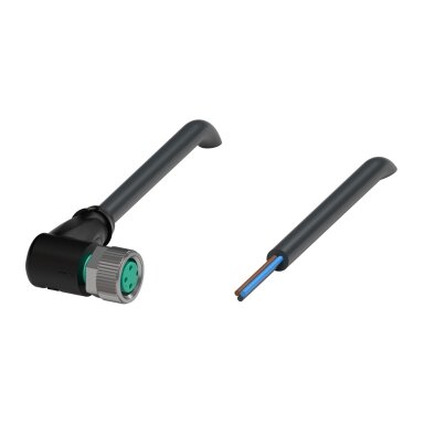Pepperl+Fuchs V3-WM-BK1,5M-PUR-U (240800-100012) Kabelio lizdas