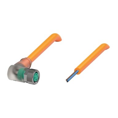 Pepperl+Fuchs V3-WM-E2-OR1M-POC (284231) Kabelis su lizdine jungtimi