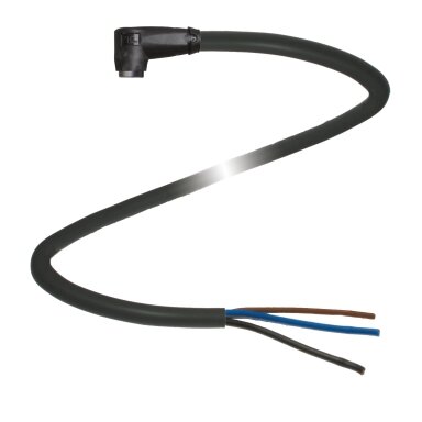 Pepperl+Fuchs V3-WR-BK2M-PUR-U (70186881) Kabelis su lizdine jungtimi