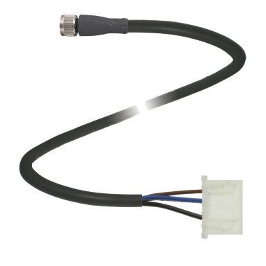 Pepperl+Fuchs V31-GM-0,27M-PUR-YJSTXHP4 (325503) Kabelis su lizdine jungtimi