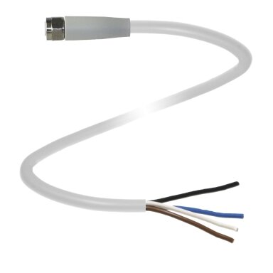 Pepperl+Fuchs V31-GMV4A-5M-PP-W1 (302277) Kabelis su lizdine jungtimi