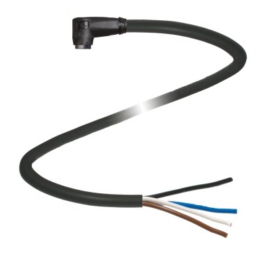 Pepperl+Fuchs V31-WR-BK3M-PUR-U (70182798) Kabelis su lizdine jungtimi