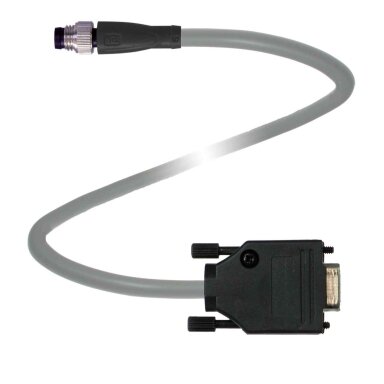 Pepperl+Fuchs V3S-GM-0,15M-PUR-ABG-SUBD (228636) Jungiamasis kabelis