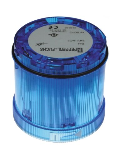 Pepperl+Fuchs VAZ-LED-70MM-BU (196236) Blue LED beacon