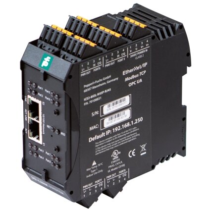 Pepperl+Fuchs ICE3-8IOL-K45P-RJ45 (70108832) PROFINET IO-Link pagrindinis valdiklis Pepperl+Fuchs ICE3-8IOL-K45P-RJ45 (70108832) PROFINET IO-Link pagrindinis valdiklis