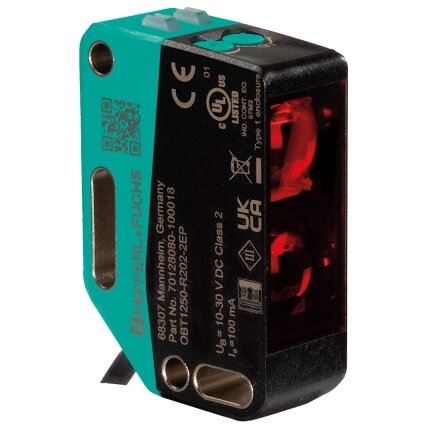 Pepperl+Fuchs OBT1250-R202-E4-0,3M-V1-IR (70128080-100074) Difuzinis fotoelektrinis jutiklis su fono slopinimu (HGA) Pepperl+Fuchs OBT1250-R202-E4-0,3M-V1-IR (70128080-100074) Difuzinis fotoelektrinis jutiklis su fono slopinimu (HGA)