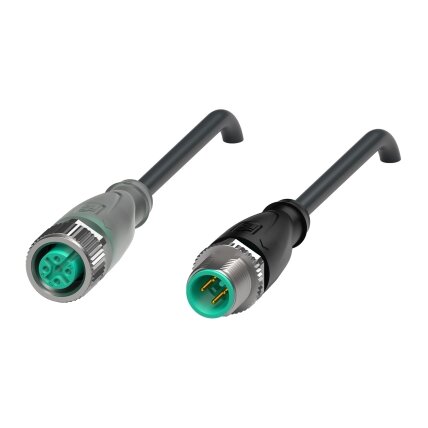 Pepperl+Fuchs V1-G-E8-BK10M-PUR-U-V1-G (240783-100003) Jungiamasis kabelis Pepperl+Fuchs V1-G-E8-BK10M-PUR-U-V1-G (240783-100003) Jungiamasis kabelis