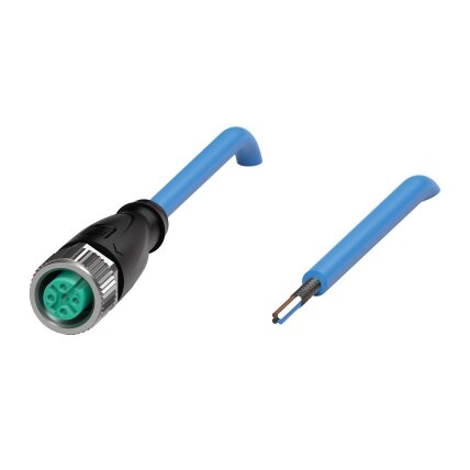 Pepperl+Fuchs V1-G-N4-5M-PUR-N4S (70159373) Kabelis su lizdine jungtimi Pepperl+Fuchs V1-G-N4-5M-PUR-N4S (70159373) Kabelis su lizdine jungtimi