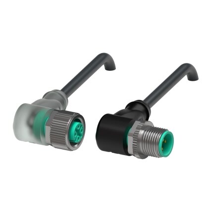 Pepperl+Fuchs V1-W-E2-BK0,6M-PUR-U-V1-W (240781-100001) Jungiamasis kabelis Pepperl+Fuchs V1-W-E2-BK0,6M-PUR-U-V1-W (240781-100001) Jungiamasis kabelis