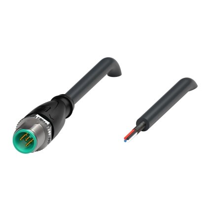 Pepperl+Fuchs V15S-G-BK2M-PUR-O2/CAN (70146803) Kabelis su kištukine jungtimi Pepperl+Fuchs V15S-G-BK2M-PUR-O2/CAN (70146803) Kabelis su kištukine jungtimi